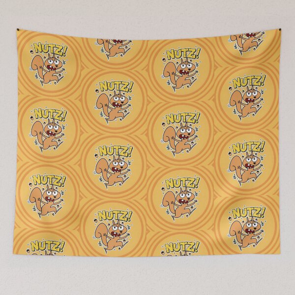 Item preview, NUTZ! Frantic Squirrel Cartoon designed and sold by Taridesign.