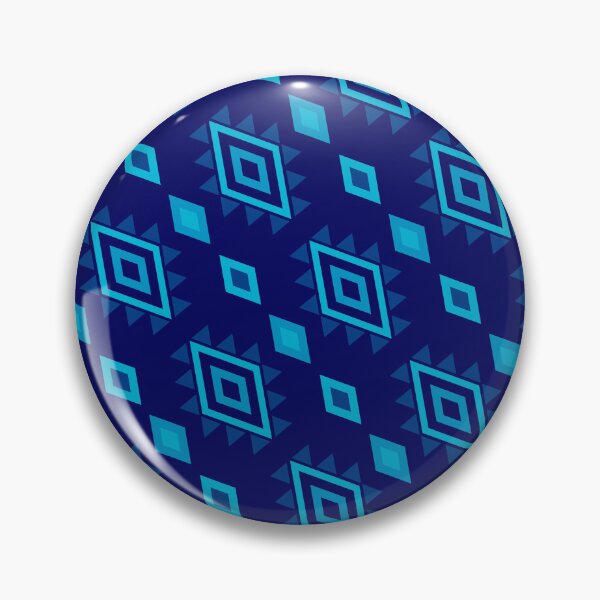 Item preview, Blue Symbolic Ancestral Interlocking - Ethnic Polynesian Tiki  - Baby Shower Gifts designed and sold by RoyalStarsPatts.