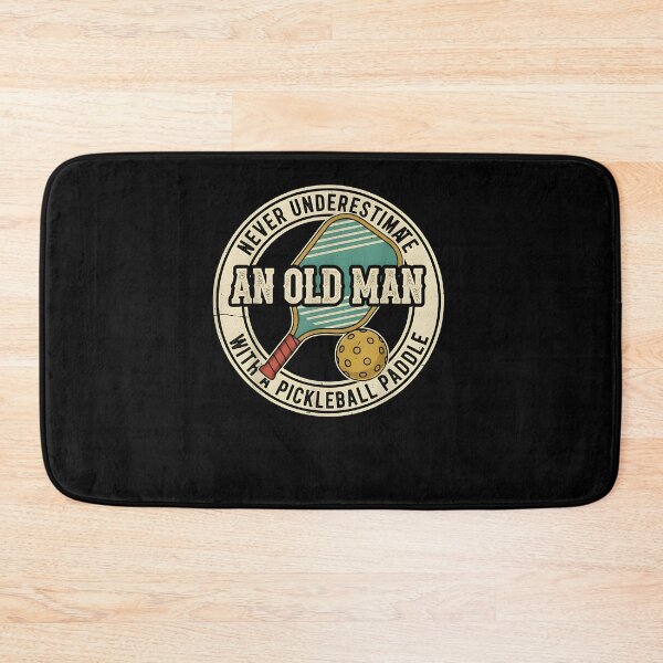 Item preview, Mens Never Underestimate an Old Man with A Pickleball Paddle designed and sold by Boutkimaewab.