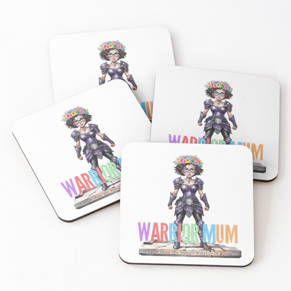 Item preview, Warrior Mum - Fierce Fantasy Motherhood Empowerment Art designed and sold by ArtisticDesignsbyLinda.