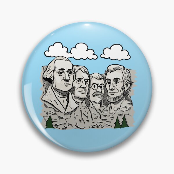 Item preview, Mount Rushmore designed and sold by Kate Miller Illustrator.