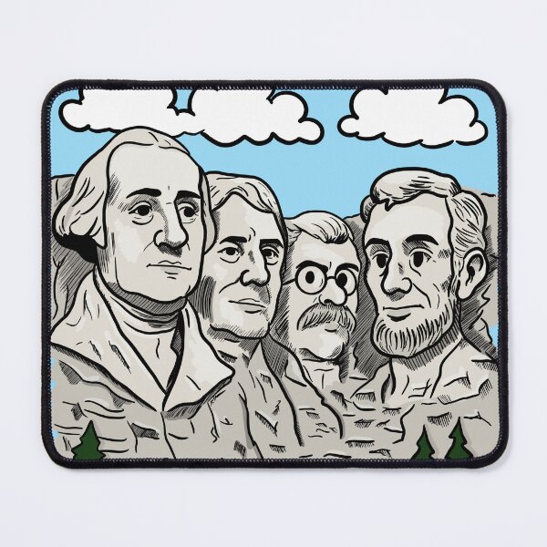 Item preview, Mount Rushmore designed and sold by Kate Miller Illustrator.
