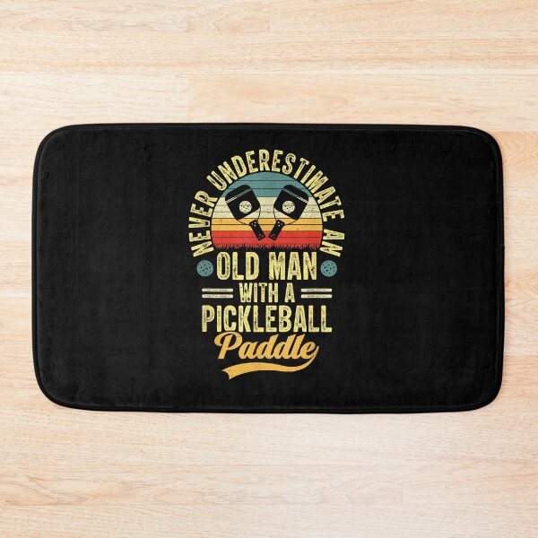 Item preview, Never Underestimate an Old Man with a Pickleball Paddle designed and sold by Boutkimaewab.