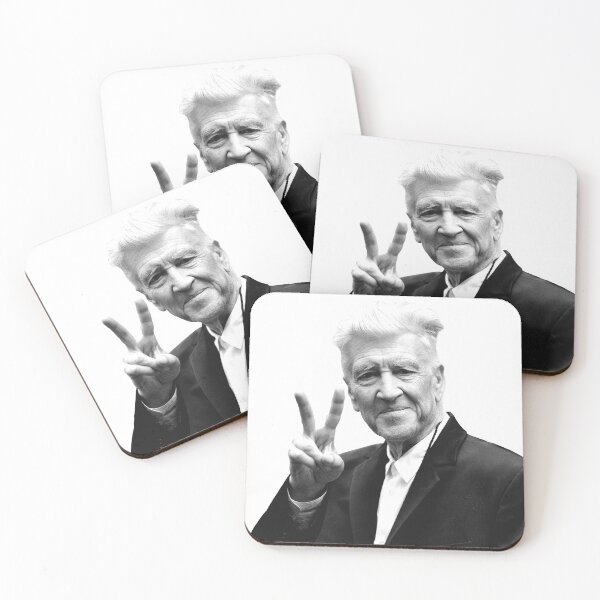 Item preview, PEACE FROM DAVID LYNCH CUTOUT designed and sold by FILM GUTTER.