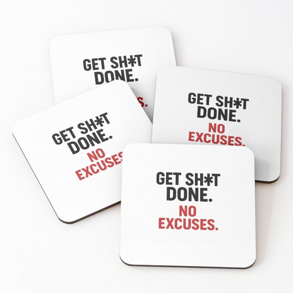 Item preview, Get Sh*t Done – Motivational Logo designed and sold by PopNInk.