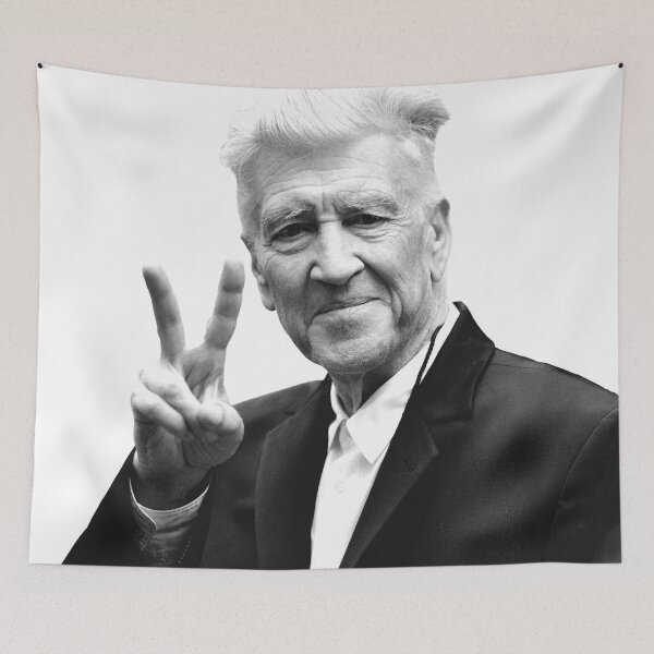 Item preview, PEACE FROM DAVID LYNCH CUTOUT designed and sold by FILM GUTTER.
