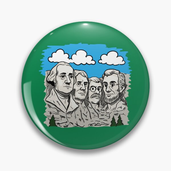 Item preview, Mount Rushmore designed and sold by Kate Miller Illustrator.