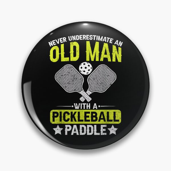 Item preview, Never Underestimate an Old Man with a Pickleball Paddle Men designed and sold by Boutkimaewab.