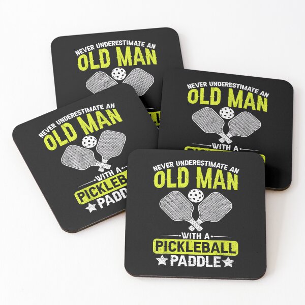 Item preview, Never Underestimate an Old Man with a Pickleball Paddle Men designed and sold by Boutkimaewab.