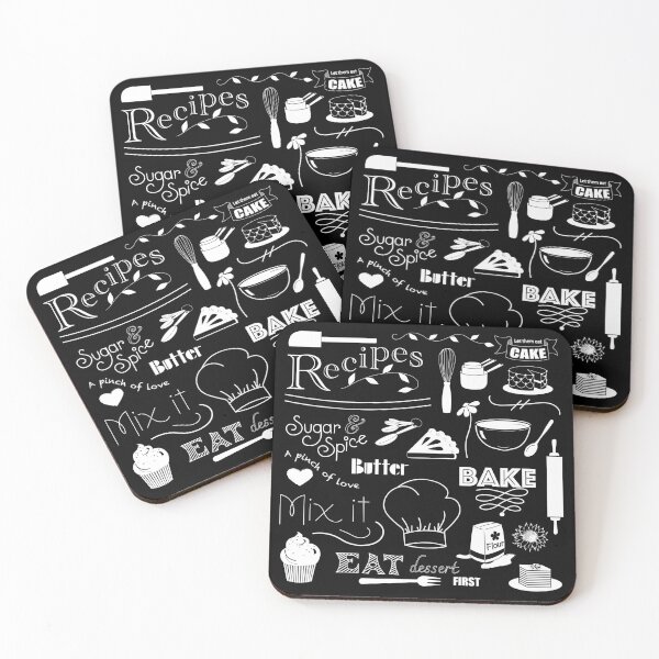 Item preview, chalkboard baking  designed and sold by FloFlo8468.