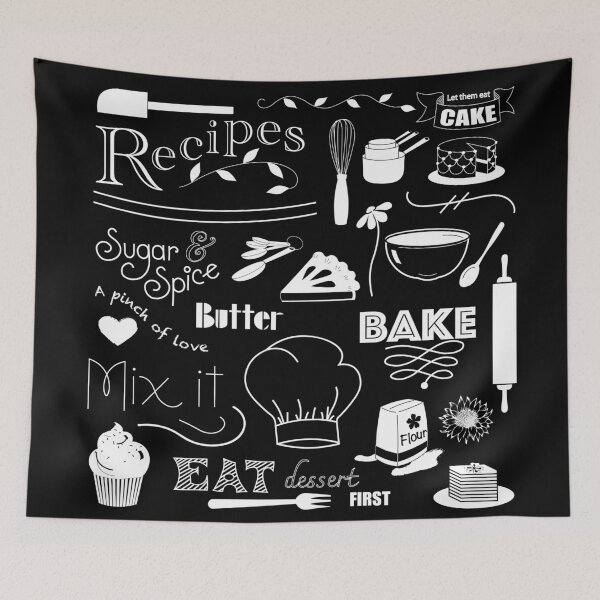 Item preview, chalkboard baking  designed and sold by FloFlo8468.