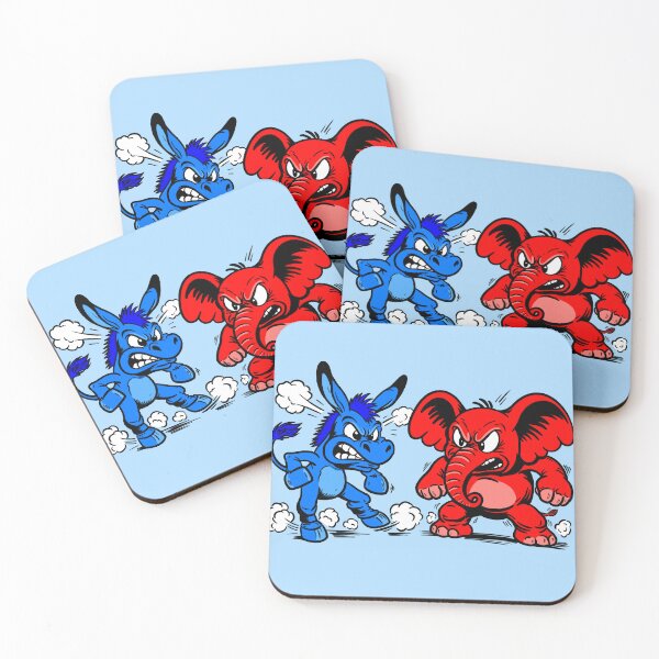 Item preview, Red Vs Blue designed and sold by Kate Miller Illustrator.