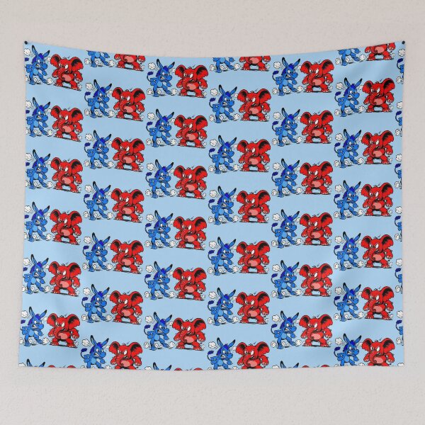 Item preview, Red Vs Blue designed and sold by Kate Miller Illustrator.
