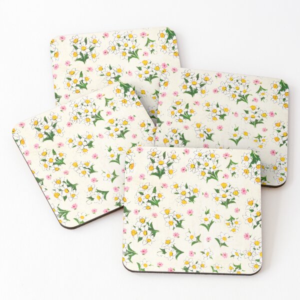 Item preview, Vintage White Flowers Grunge Distressed Florals designed and sold by VintageStyle.