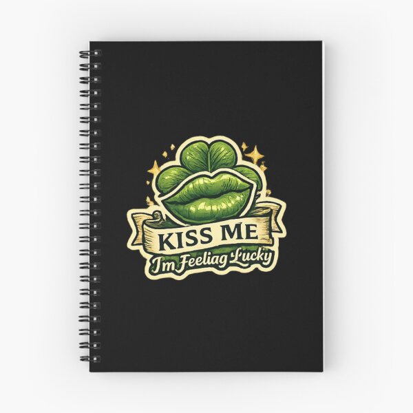 Item preview, Kiss Me I'm Feeling Lucky – Funny St. Patrick’s Day Lips Design designed and sold by Aura.Creative.