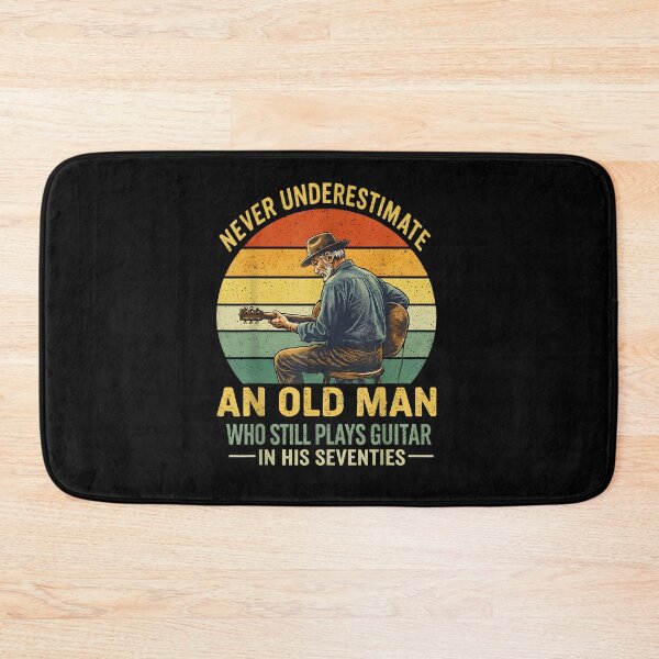 Item preview, Never Underestimate Old Man Who Still Plays Guitar Men Gifts designed and sold by Boutkimaewab.