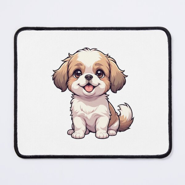 Item preview, Cute Cartoon Shih Tzu Puppy designed and sold by Pendy777.