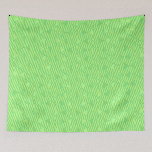 Item preview, Lemon Green Honey Interlocking - Abstract Shape Pattern - Birthday Gifts For Boyfriend designed and sold by RoyalStarsPatts.