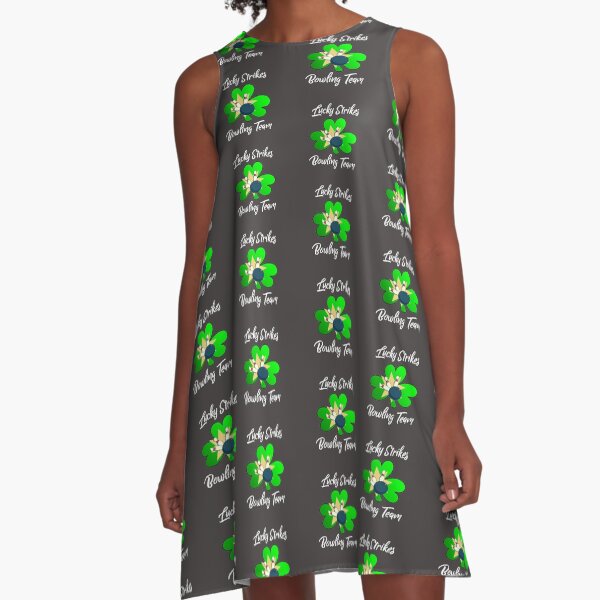 Lucky Strike Bowlingteam A-Linien Kleid