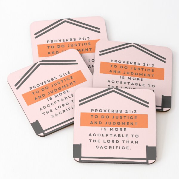 Item preview, Proverbs 21:3 designed and sold by Undonemadenew.