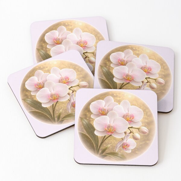 Item preview, Exotic Orchid Blossom – Elegant Botanical Portrait designed and sold by TheJoyfulPen.