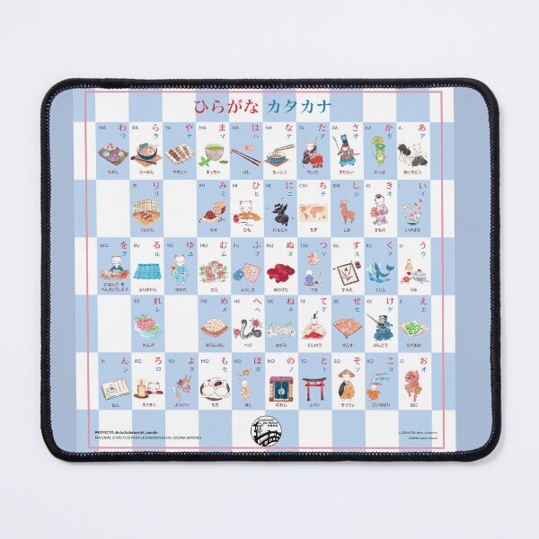 Item preview, Hiragana Katakana Hyo Furoshiki 1 designed and sold by CiudadanosDM.