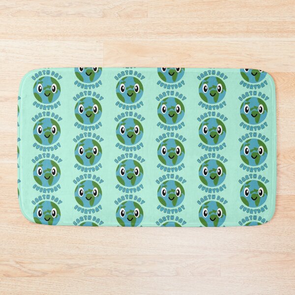 Item preview, Earth Day Everyday Green Blue Text Stickers Prints Posters Wall Art Magnet Home Coffee Cup Decoration TShirt Stationary Notebook Magnet Hat Kitchen Work School Office Redbubble Shop designed and sold by Saritas Boutique Shop.