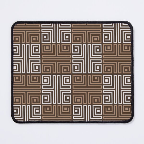 Item preview, Brown Afrocentric Heritage Inspired Checkers - Aztec Samoan Tiki - Birthday Gift Ideas designed and sold by RoyalStarsPatts.