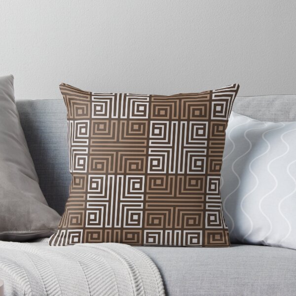 Item preview, Brown Afrocentric Heritage Inspired Checkers - Aztec Samoan Tiki  - Birthday Gift Ideas designed and sold by RoyalStarsPatts.