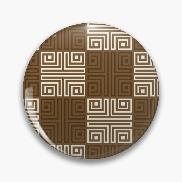 Item preview, Brown Savannah Neo Tribal Tesselation - Ethnic Aztec Tribal  - Birthday Gifts For Boyfriend designed and sold by RoyalStarsPatts.