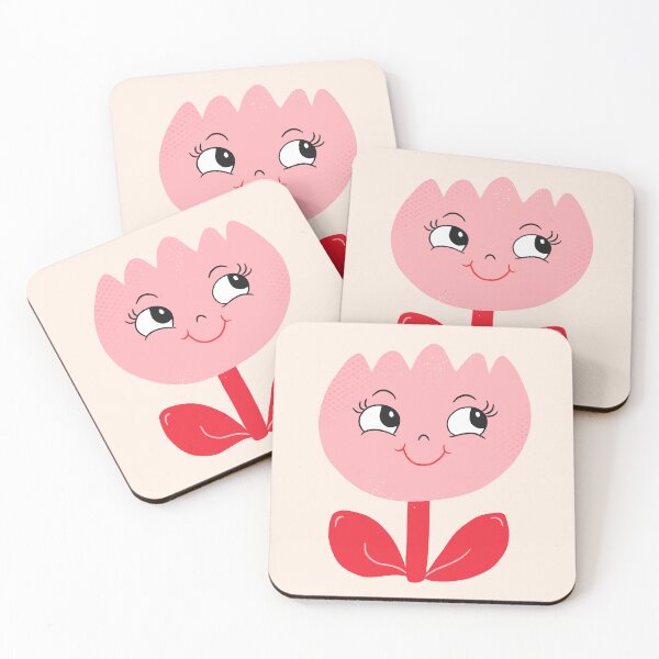 Item preview, Tula the Tulip (Pink) designed and sold by yellowflowerhut.