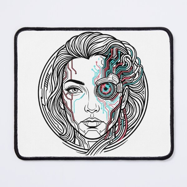 Item preview, Cyberpunk Vision Mechanical Eye Face designed and sold by AD-NOVA!!!.