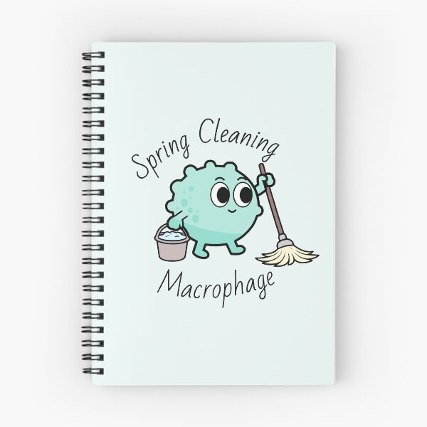Item preview, Cute Macrophage - Spring Cleaning designed and sold by MicroMarket.