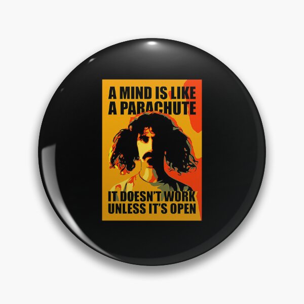 Item preview, A Mind Is Like Parachute Zpp  Rock Band Singer S Frank designed and sold by Designmymmm.