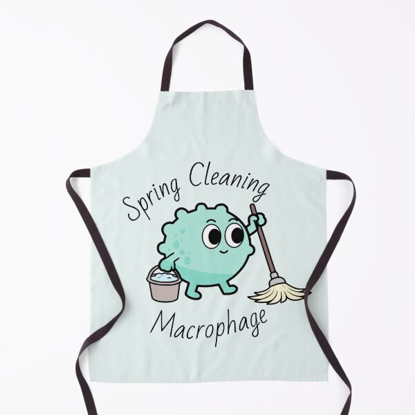 Item preview, Cute Macrophage - Spring Cleaning designed and sold by MicroMarket.