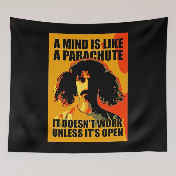 Item preview, A Mind Is Like Parachute Zpp  Rock Band Singer S Frank designed and sold by Designmymmm.
