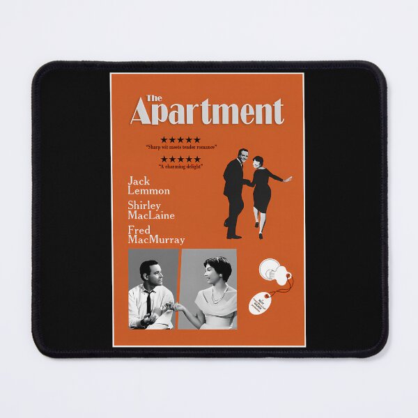 Item preview, Orange The Apartment Movie Poster designed and sold by DesignisMine.