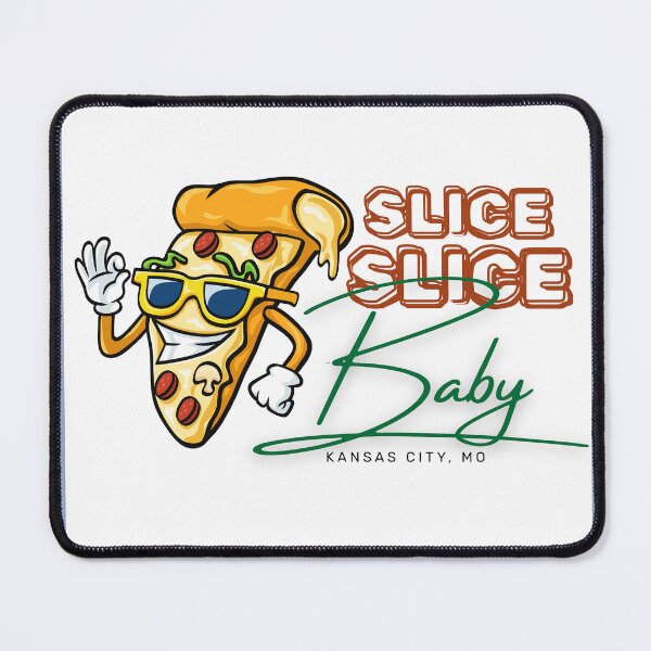 Item preview, A Holly Jolly Ever After Inspired Pizza Slice Sticker | Spicy Christmas Romance | Christmas Notch Series designed and sold by LowlaBug Designs.