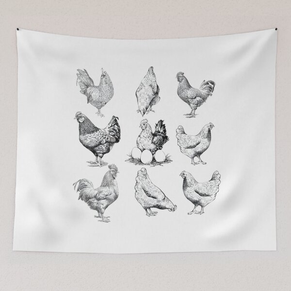 Item preview, Chicken, Farm Chicken, Chicken, Thanksgiving Gift, Chicken Lovers, Funny Chicken designed and sold by DesignDenDo ⭐⭐⭐⭐⭐.