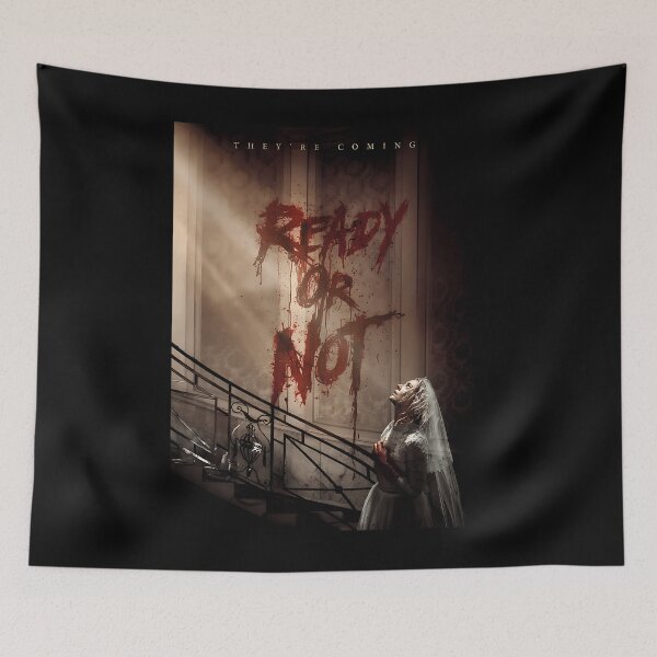 Item preview,  Ready Or Not Horror Movie designed and sold by DesignisMine.