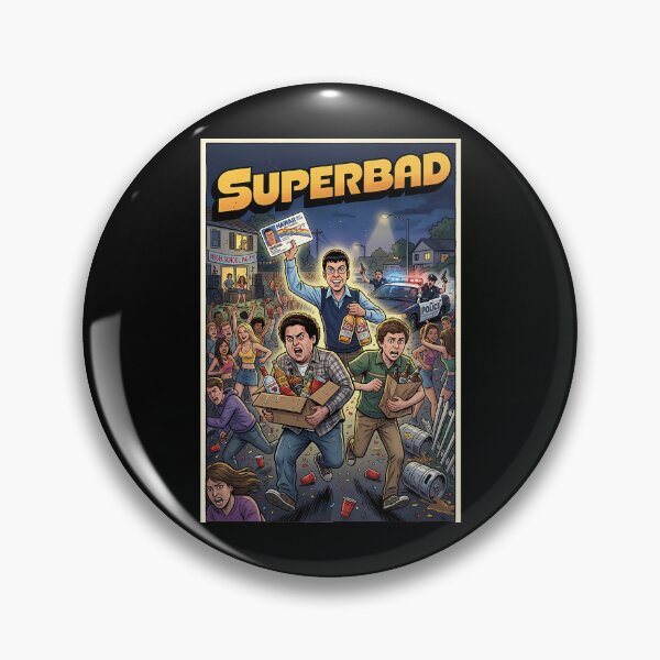 Item preview,  Superbad Poster designed and sold by DesignisMine.