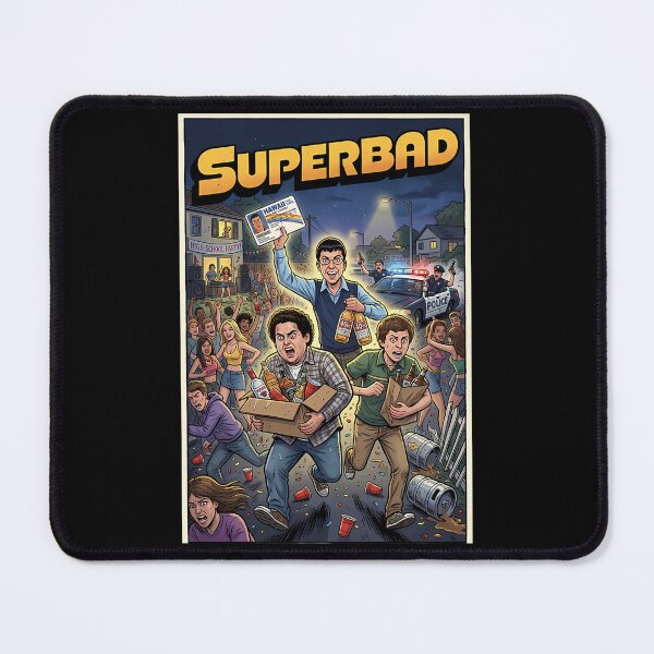 Item preview,  Superbad Poster designed and sold by DesignisMine.