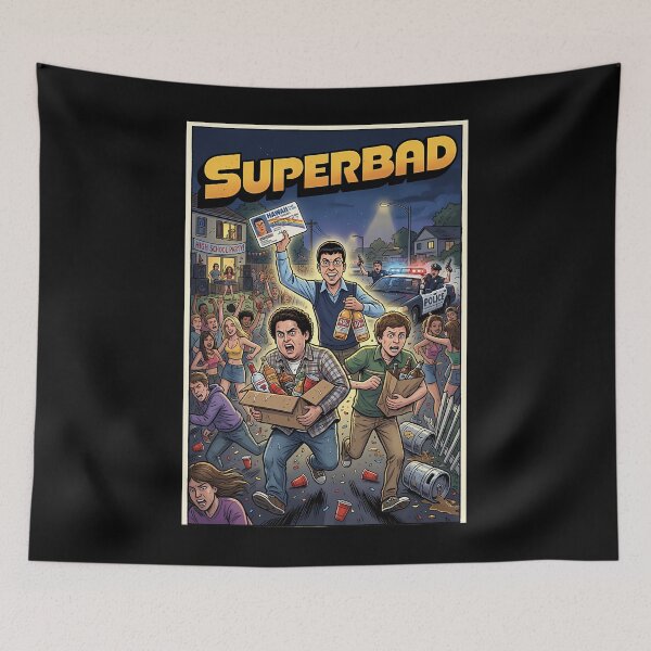 Item preview,  Superbad Poster designed and sold by DesignisMine.