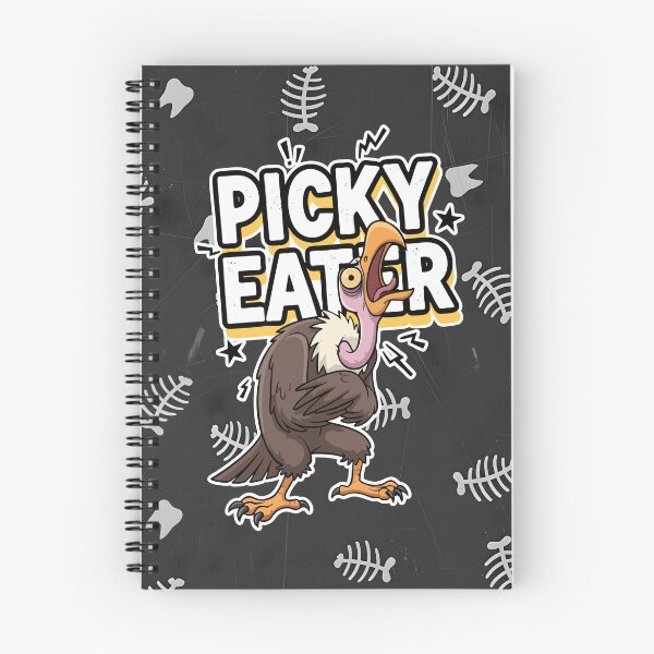 Item preview, Picky Eater Vulture Funny Sarcastic Bird Cartoon designed and sold by Taridesign.