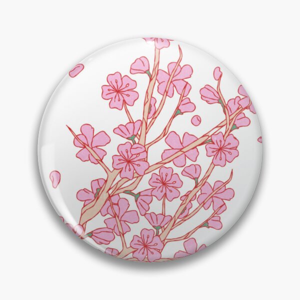 Item preview, Sakura Cherry Blossom Falling Flowers Classic T-Shirt designed and sold by Khalidzaabouli.