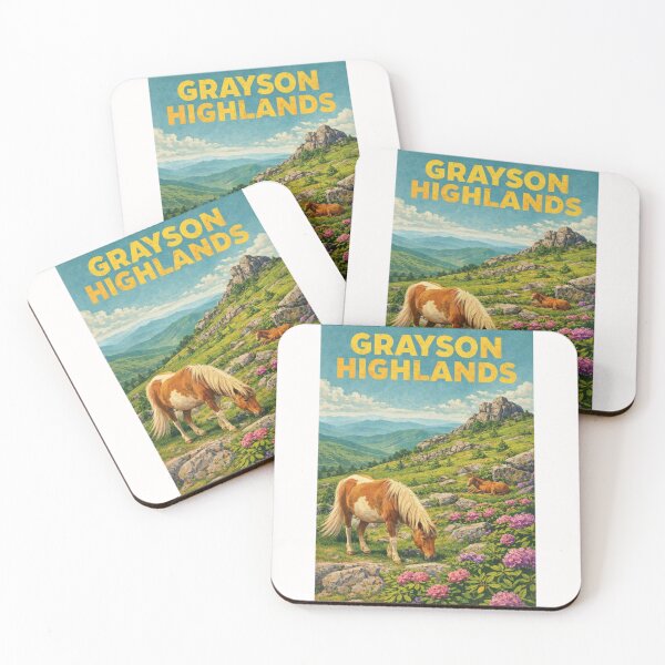 Item preview, Wild Ponies of Grayson Highlands in Appalachian Mountains designed and sold by Places On Earth.