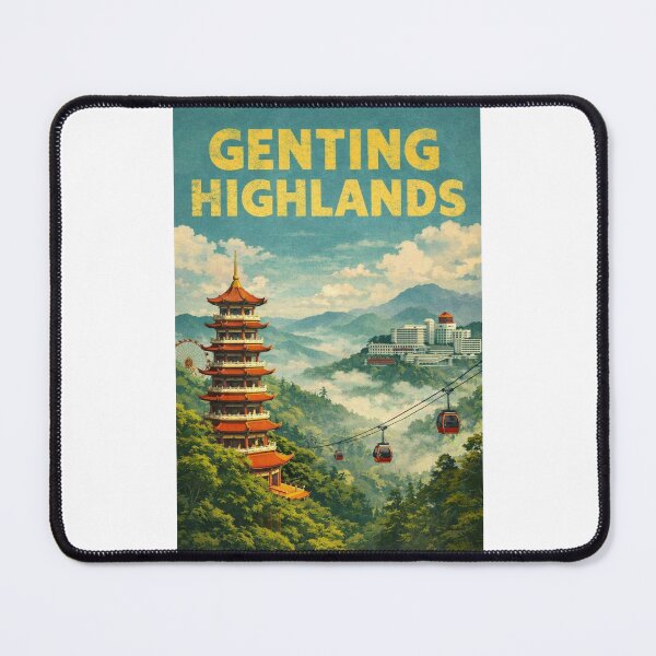 Item preview, Misty Morning in the Genting Highlands in Malaysia designed and sold by Places On Earth.