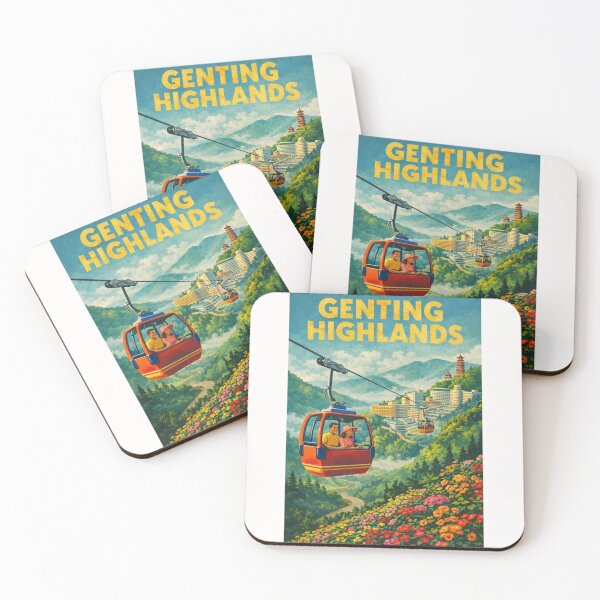 Item preview, Genting Highlands Cable Car Over Resorts World Genting, Pahang Malaysia designed and sold by Places On Earth.