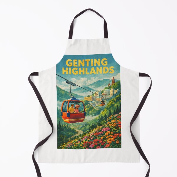 Item preview, Genting Highlands Cable Car Over Resorts World Genting, Pahang Malaysia designed and sold by Places On Earth.