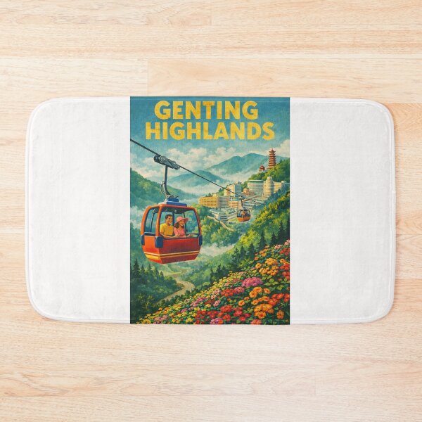 Item preview, Genting Highlands Cable Car Over Resorts World Genting, Pahang Malaysia designed and sold by Places On Earth.